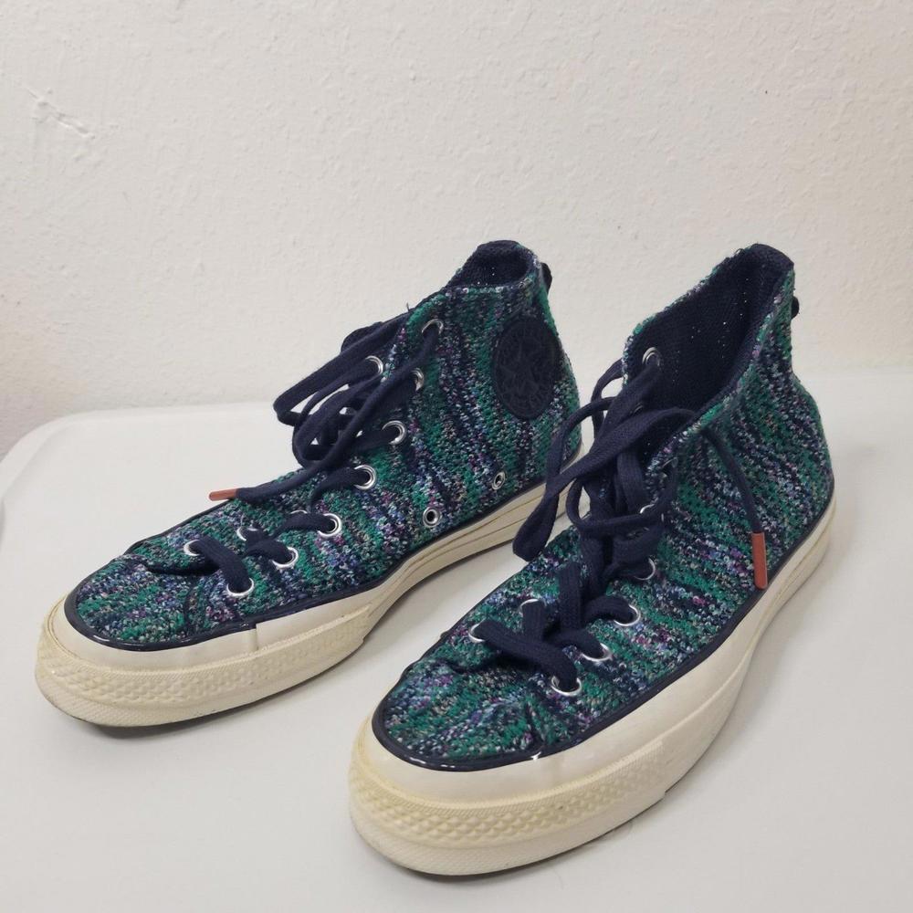 CONVERSE MISSONI CHUCK TAYLOR HI TOP SNEAKERS SIZE 8